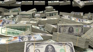 BILLIONS of DOLLARS 100 500 1000  Wealth Visualization Manifestation Abundance HD [upl. by Eldreeda]