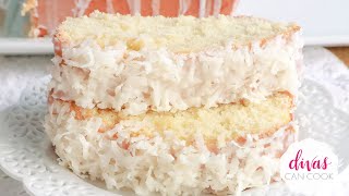 Homemade Coconut Pound Cake [upl. by Kalam]