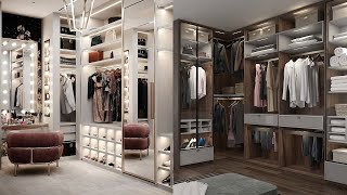 BEST 100 Modern Walkin Closet Design Ideas  Luxury Modern Interior Design [upl. by Merriam]