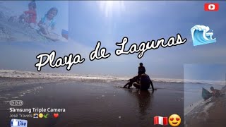 PLAYA DE LAGUNAS aquí te la muestro y te doy los tips 😉🌊🌞😍🇵🇪🌊 1 [upl. by Akenn]