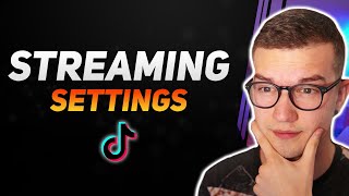 BEST TikTok Live Studio Streaming SETTINGS 2023 NO LAG [upl. by Yellas]