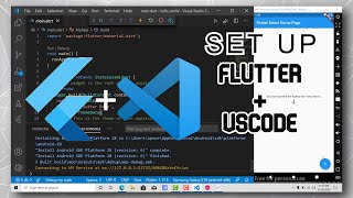 Set up Flutter with VSCODE in Windows  flutter in 2023 [upl. by Abram]