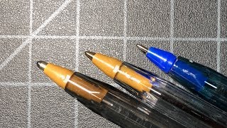 Bic Cristal Pen Explained Xtra Bold vs Xtra Smooth vs Xtra Precise [upl. by Nho708]