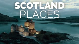 10 Best Places to Visit in Scotland  Travel Video [upl. by Yarak]