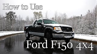 How to Use Ford F150 4Wheel Drive 4x4 [upl. by Adaliah]