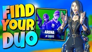 How To Get Friends To Play With in Fortnite Find Good Teammates for Pubs  Creative  Tournaments [upl. by Benis363]