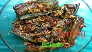 Resep terong balado [upl. by Annonyw214]