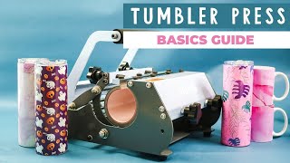 How to Use a Tumbler Press for Tumblers and Mugs [upl. by Marcello]