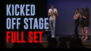 KICKED OFF STAGE  FULL COLUMBIA SET  Nimesh Patel  Stand Up Comedy  DESCRIPTION FOR DETAILS [upl. by Nyletac]