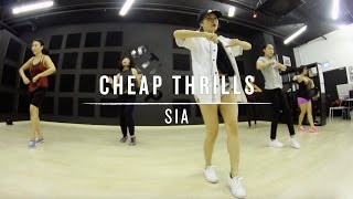 Cheap Thrills Sia  Step Choreography [upl. by Bala592]