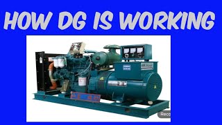 DIESEL GENERATOR WORKING [upl. by Shornick]