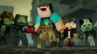 ZOMBIE APOCALYPSE Minecraft Animation [upl. by Salokkin567]