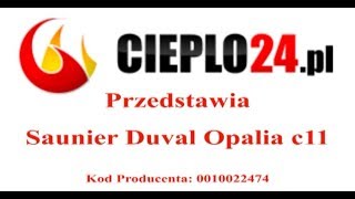 Saunier Duval Opalia c11 1x kod  0010022474  Cieplo24pl [upl. by Klinges]