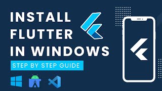 How to install flutter in windows step by step guide [upl. by Ahsieker]