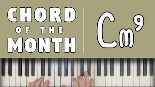 Minor 9 Chord Voicing  Chord Of The Month 1 [upl. by Bess322]