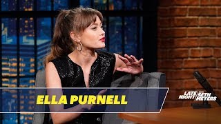 Ella Purnell Got Her Mom Addicted to Tattoos [upl. by Llerod640]