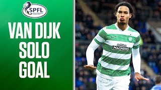 Virgil Van Dijk Scores Sensational Solo Goal  SPFL [upl. by Mabel870]