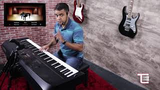 Yamaha DGX670 Review Completo por Kleberson Mendes na Teclacenter [upl. by Aisinut492]