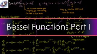 Bessel Functions and the Frobenius Method [upl. by Aniluj]