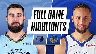 GRIZZLIES at WARRIORS  FULL GAME HIGHLIGHTS  May 16 2021 [upl. by Adnelg]