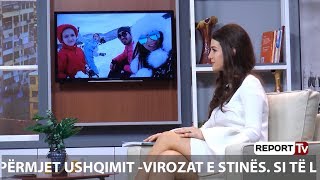 Report TV  Nutricionistja e njohur Diola Dosti Baftiu Kam një burrë fantastik [upl. by Richlad]