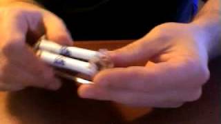 Rolling a Cigarette with a Roller [upl. by Etnad]