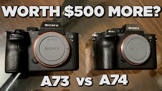 Sony A74 vs A73 Review  Should You Upgrade [upl. by Terti408]