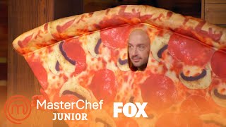 Joe Is A Slice Of Pizza  Season 6 Ep 6  MASTERCHEF JUNIOR [upl. by Rodina]