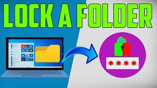 How To Lock A Folder With Password in Windows 10 [upl. by Kehr666]