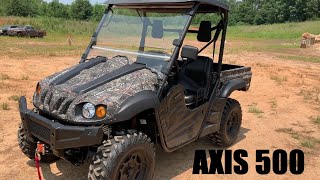 Axis 500 UTV 4X4 From Lowes [upl. by Leummas892]