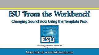 LokSound V40 Series quotChanging Sound Slots Using the Template Packquot [upl. by Eitak]