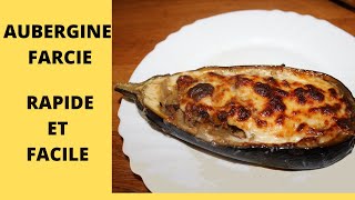 aubergine farcie viande haché et béchamel de parmesant [upl. by Anaer]