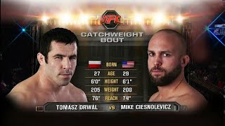 Tomasz Drwal vs Mike Ciesnolevicz [upl. by Casavant842]