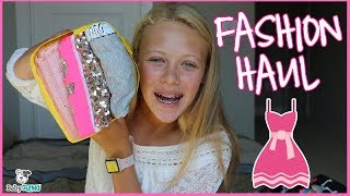 Back to School FASHION HAUL AND TRY ON with Stitch Fix Kids [upl. by Aden]