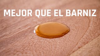 SUPER ACEITE Para Proteger La Madera [upl. by Suelo]