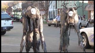 4 Legged Stilt Costumes  Handmade [upl. by Ettelrats]