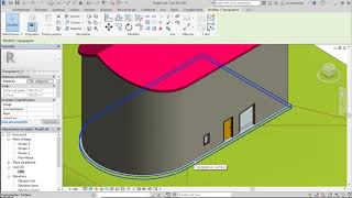 Comment utiliser Revit 9 Créer un terre plein terrassement des fondations [upl. by Also]