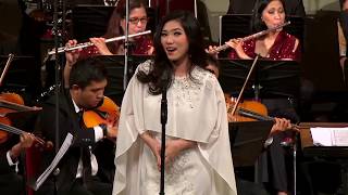 Isyana Sarasvati  Frühlingsstimmen  Walzer Op 410  Johann Strauss II [upl. by Emersen]