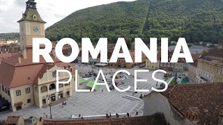 10 Best Places to Visit in Romania  Travel Video [upl. by Nahallac]