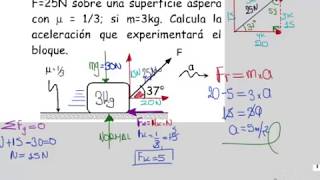 DINÁMICA  FÍSICA EJERCICIOS BÁSICOS [upl. by Boykins]