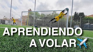 APRENDIENDO A VOLAR no lo sabía hacer bien [upl. by Nolak]