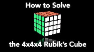 How to Solve the 4x4x4 Rubiks Cube simplest way [upl. by Yttig903]