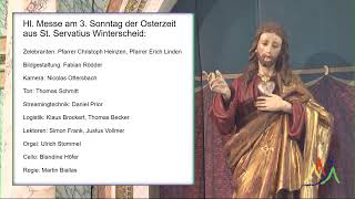 Heilige Messe am 3 Sonntag der Osterzeit  Katholischer Gottesdienst live [upl. by Debbie318]