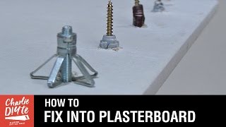 How to fix into Plasterboard  Video 1 [upl. by Ennovihs256]