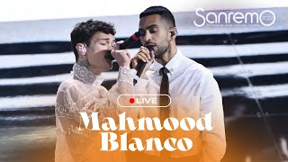 Mahmood BLANCO  Brividi LIVE Sanremo 2022 [upl. by Haugen]