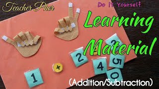 EASY TO DO DIY Learning Material AdditionSubtraction [upl. by Mollie]