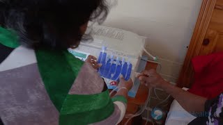 Peritoneal Dialysis Demonstration [upl. by Anthiathia]