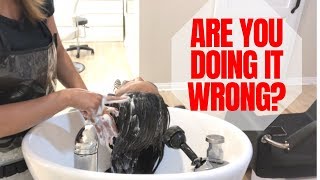 HOW TO WASH HAIR LIKE AN EXPERT  Brittney Gray [upl. by Pride]