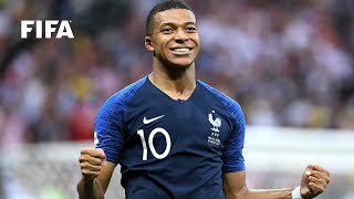 🇫🇷 Kylian Mbappe  FIFA World Cup Goals [upl. by Fiorenza967]