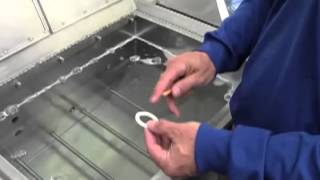 Ultrasonic cleaning demonstration [upl. by Hakym]